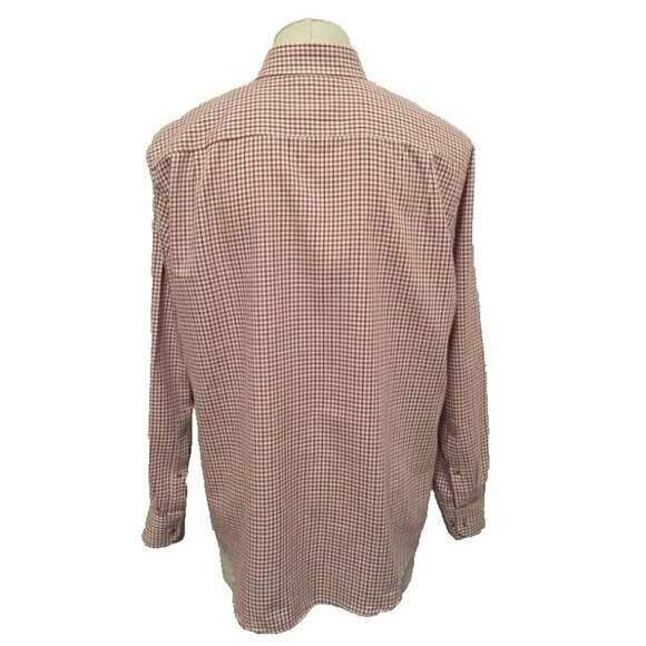 VIYELLA Heritage Long Sleeve Shirt Mens XL Check Plaid 90% Cotton 10% Wool - Picture 4 of 5